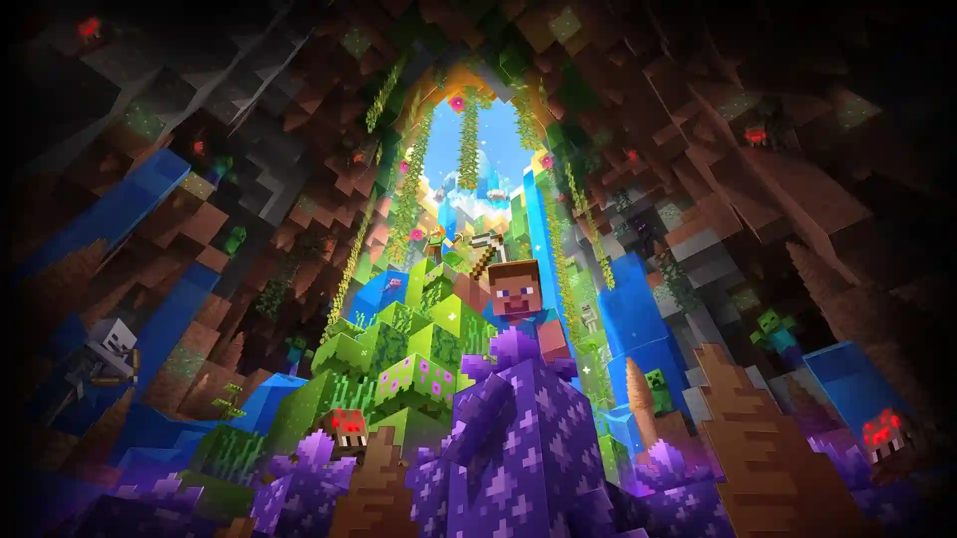 minecraft_bedrock Background Image