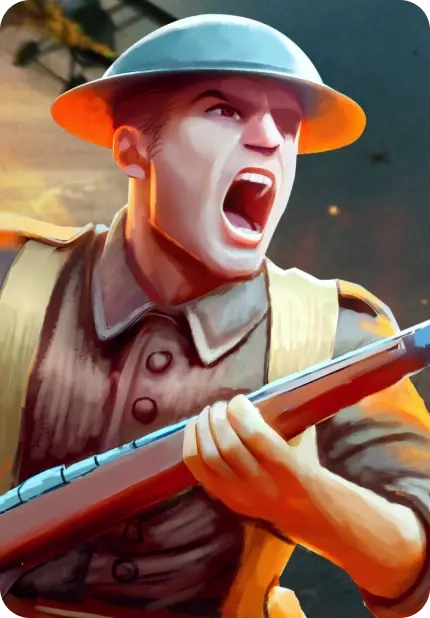 Over the Top: WWI card image