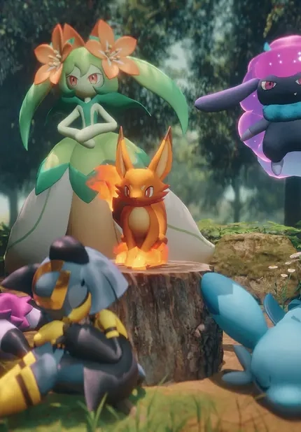 Imagem do cartão do Palworld: Palfarm