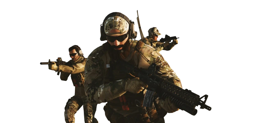 An image of Operation Harsh Doorstop characters