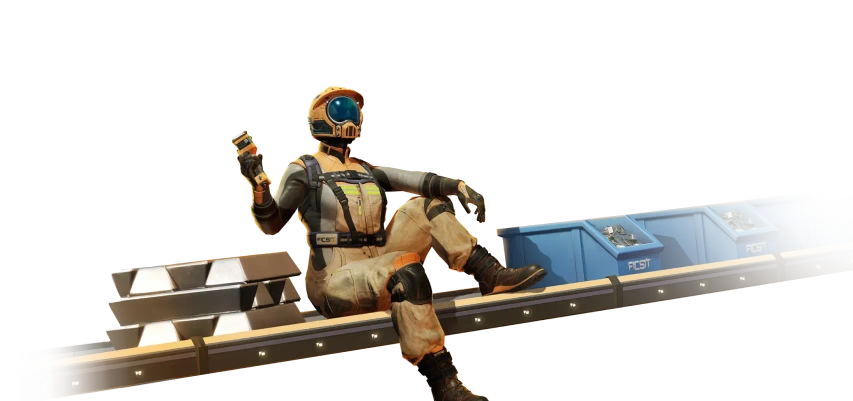 An image of a Satisfactory character