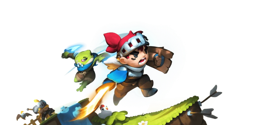 Ein Bild von Scramble Knights Royale-Charakteren