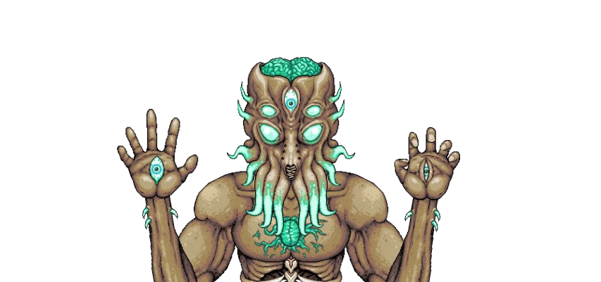 An image of a terraria monster