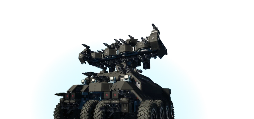 An image of a TerraTech Worlds armored truck