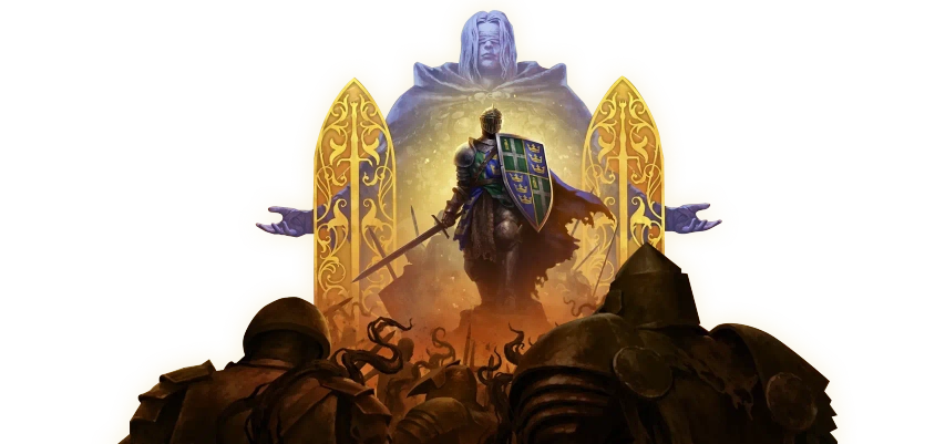 Una imagen de un personaje de Wardens of Avalon