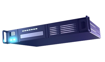 Floating Rack Mounted Server Image