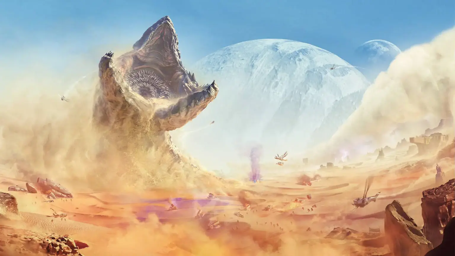 Dune: Awakening PlayStation background