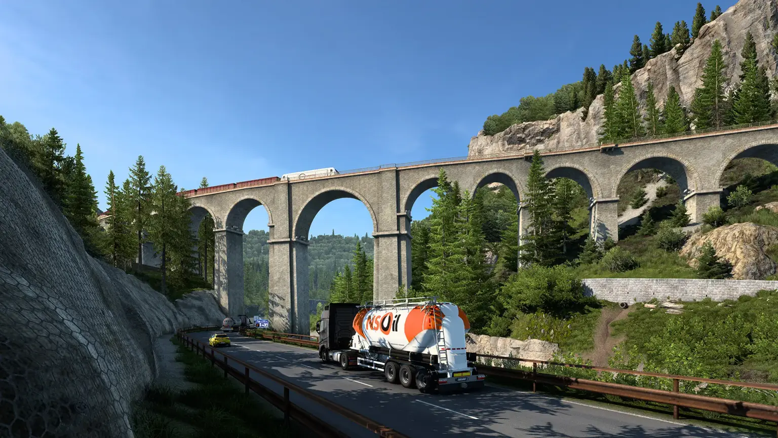 Euro Truck Simulator 2 background