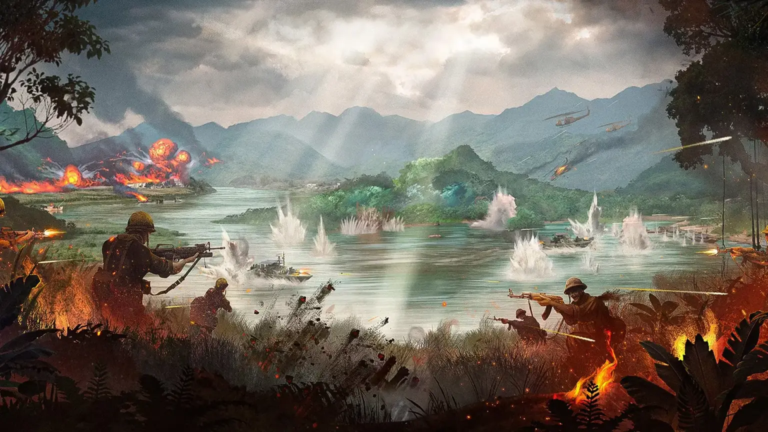 Fondo de Hell Let Loose: Vietnam