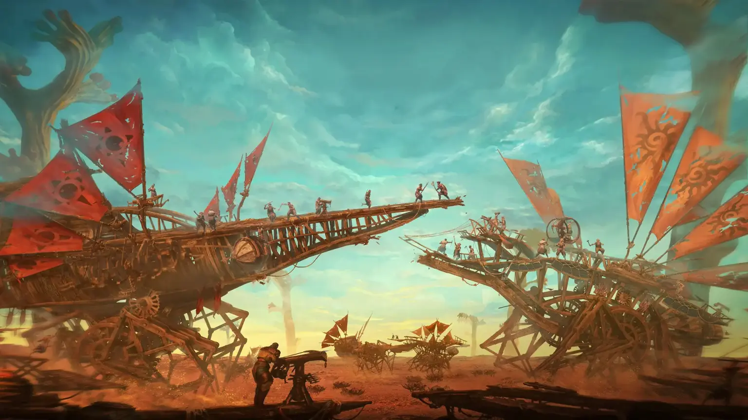 Last Oasis background