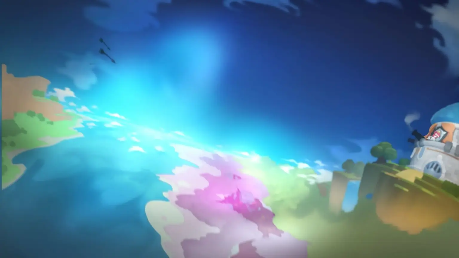 Scramble Knights Royale-Hintergrund