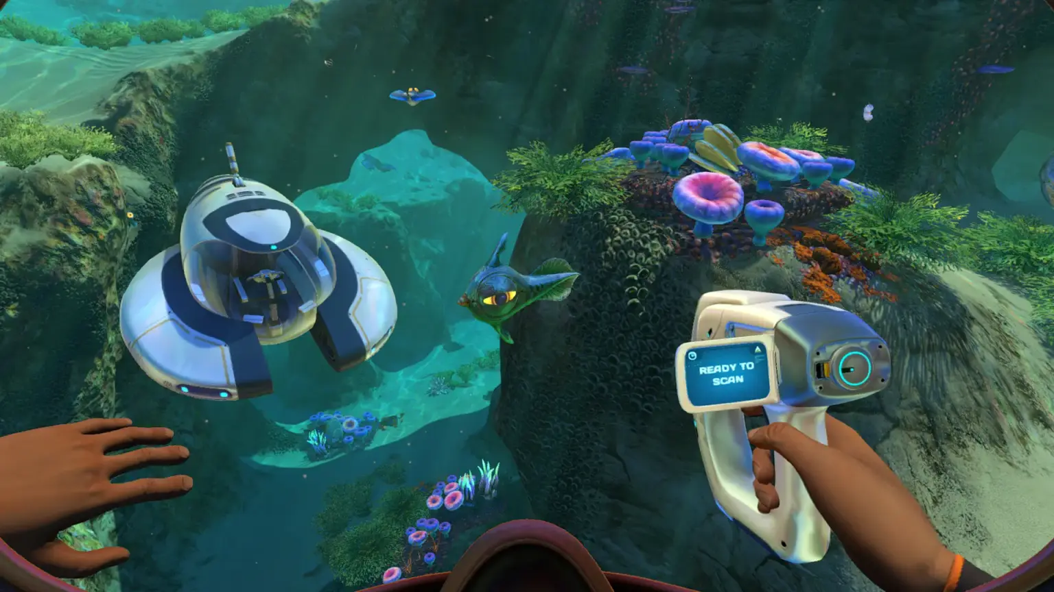 Subnautica Nitrox background