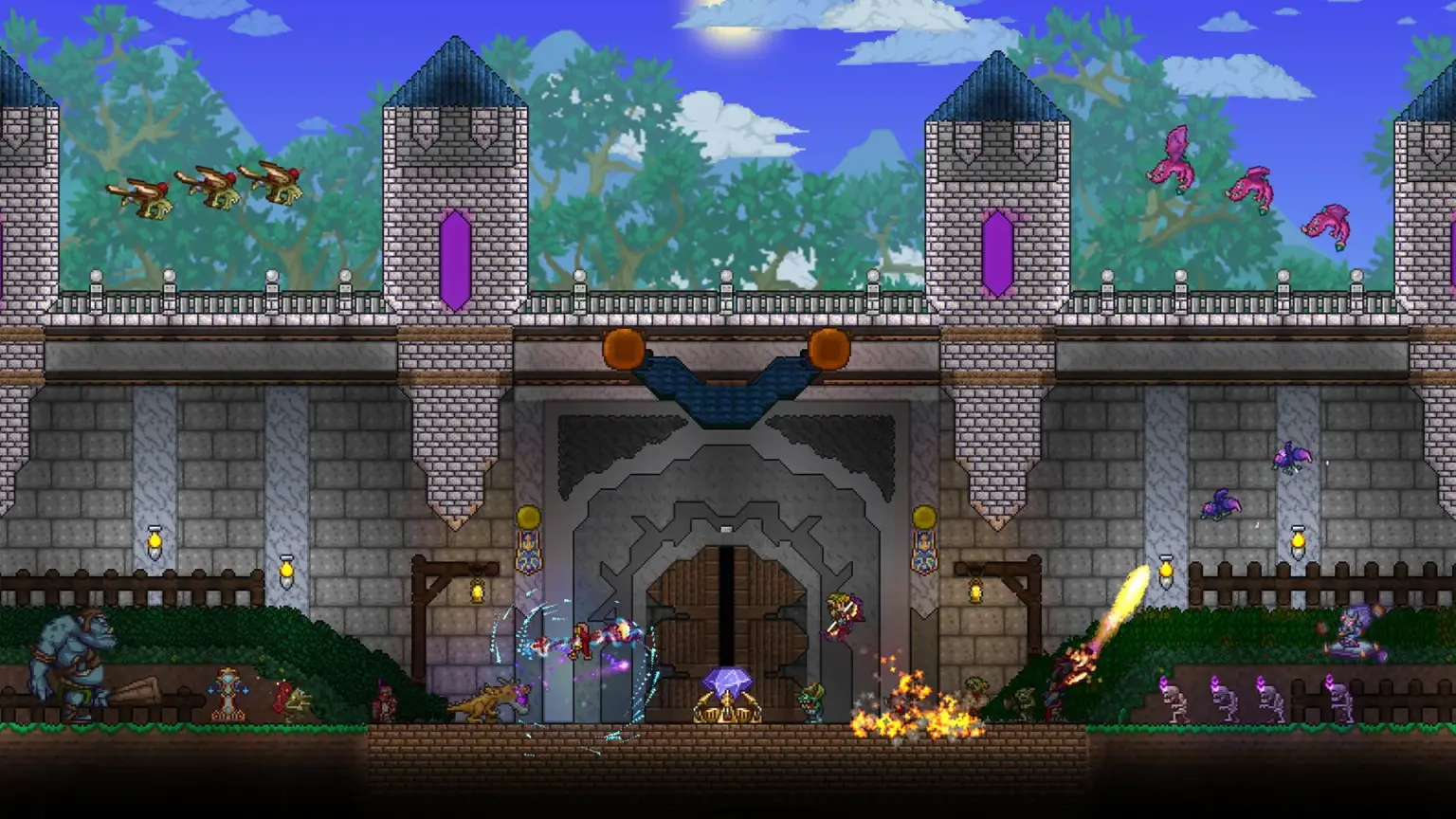 Terraria background