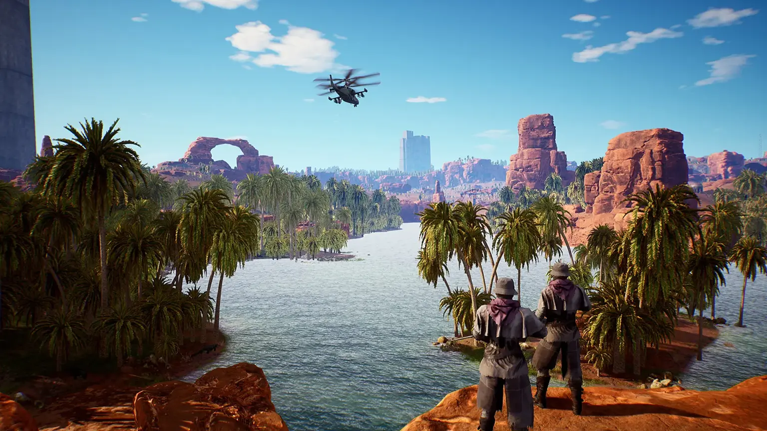 The Front background