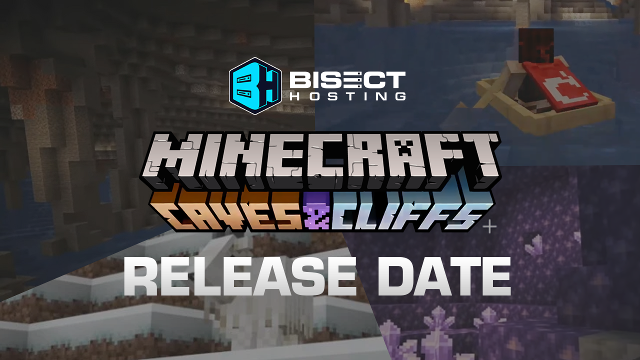 Minecraft Caves and Cliffs Release Date