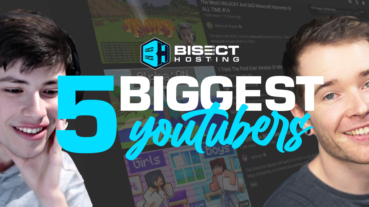 5 Biggest Minecraft Youtubers