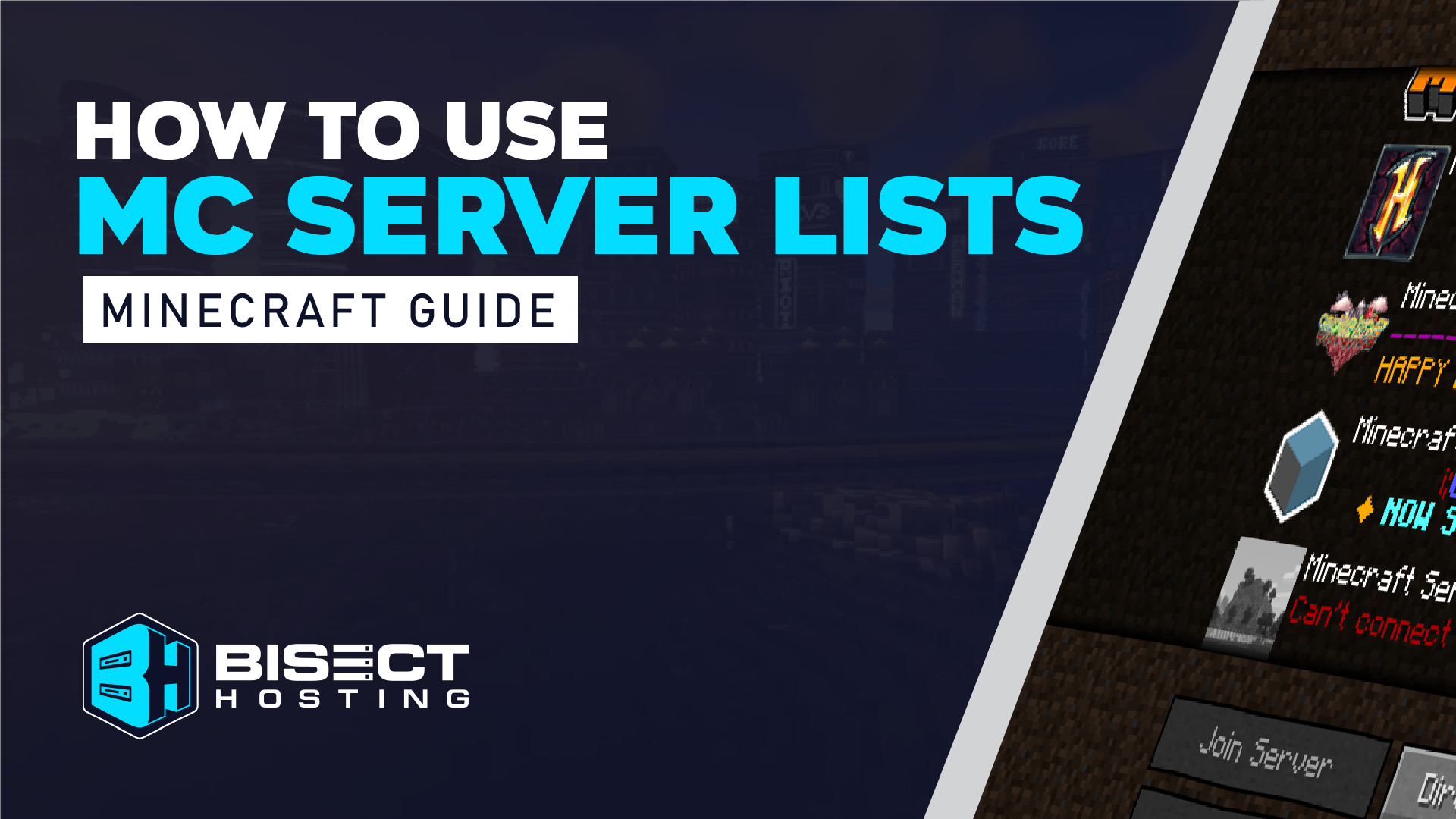 How to Use Minecraft Server Lists