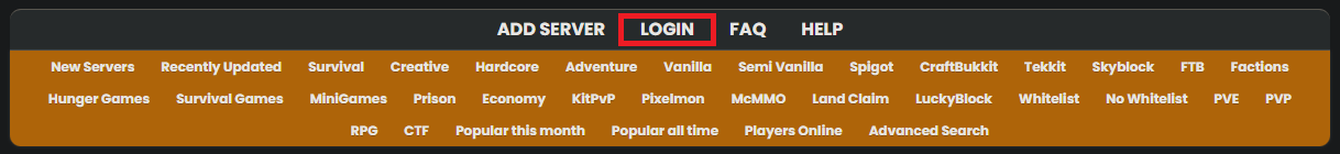 Login Option