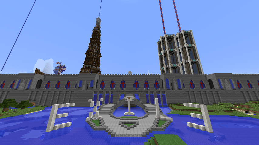A Minecraft City