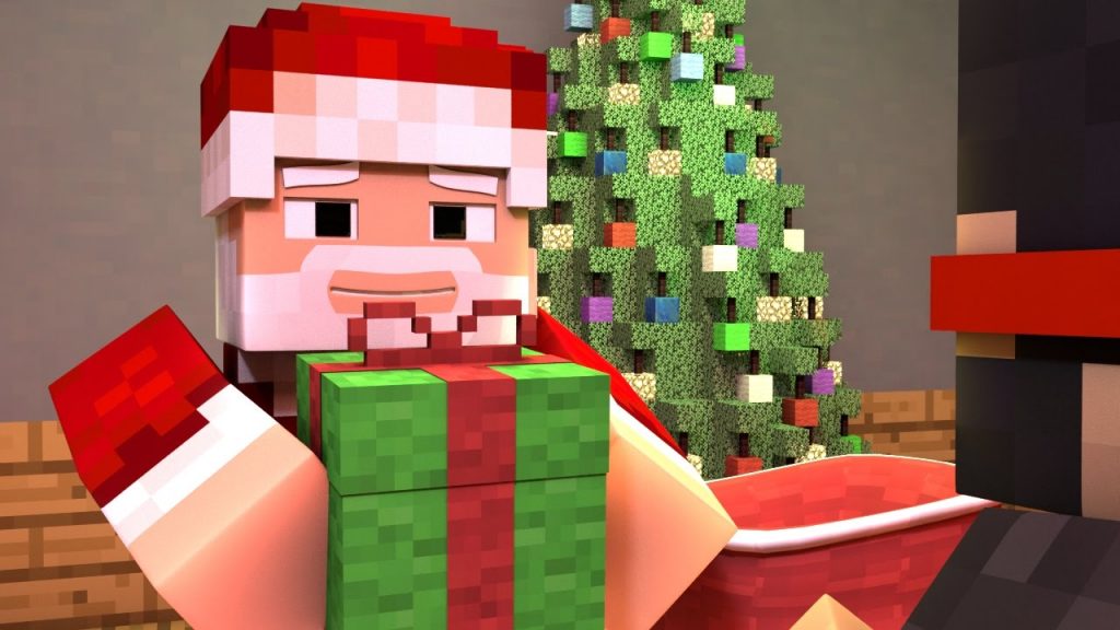 Minecraft Santa