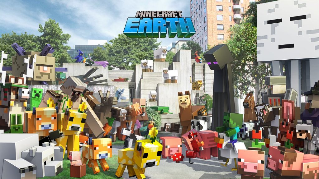 Minecraft Earth Promo Image