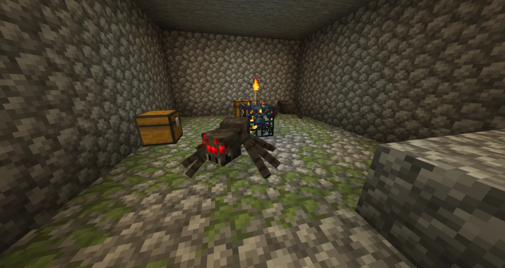 Minecraft Screenshot: Dungeon