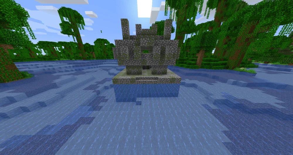 Minecraft Screenshot: Jungle Temple