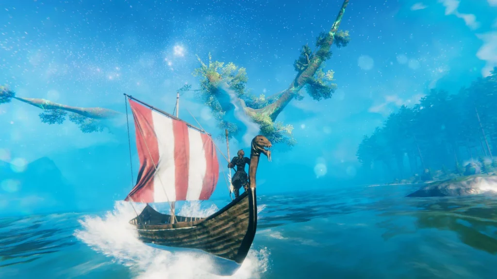 What is Valheim? Sailing and Exploration Image