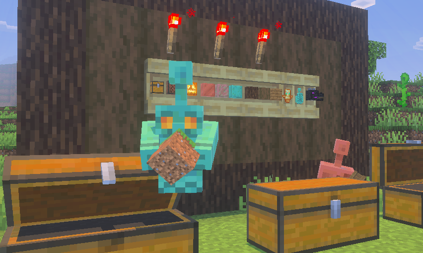 Minecraft Preview Copper Golem Screenshot