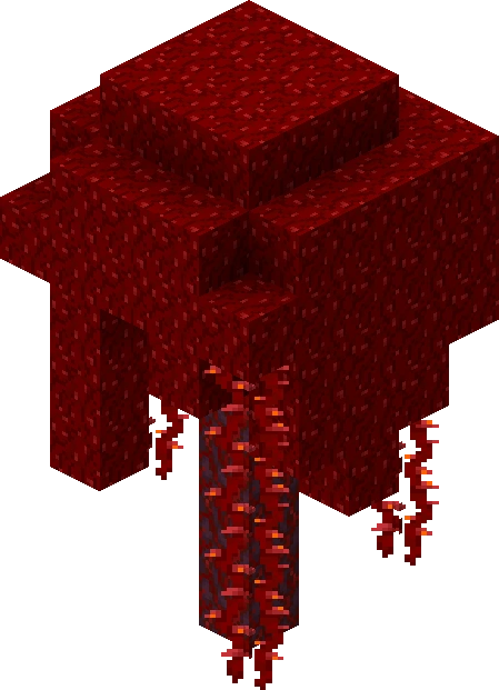 Crimson Fungus Tree In Game