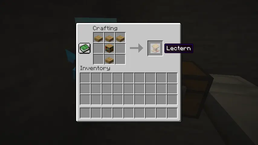 Lectern Crafting Recipe