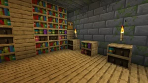 Chiseled Bookshelves Screenshot