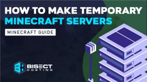 Temporary Minecraft Servers Header Image
