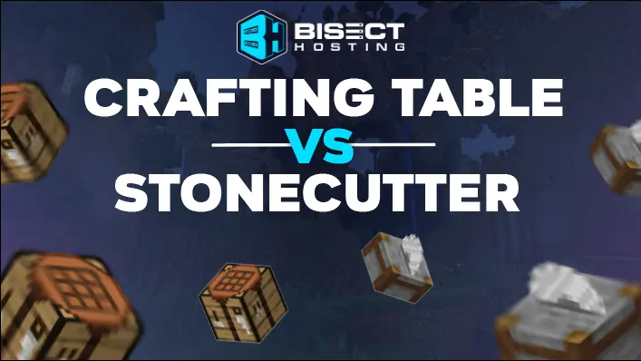 Crafting Table Vs Stonecutter