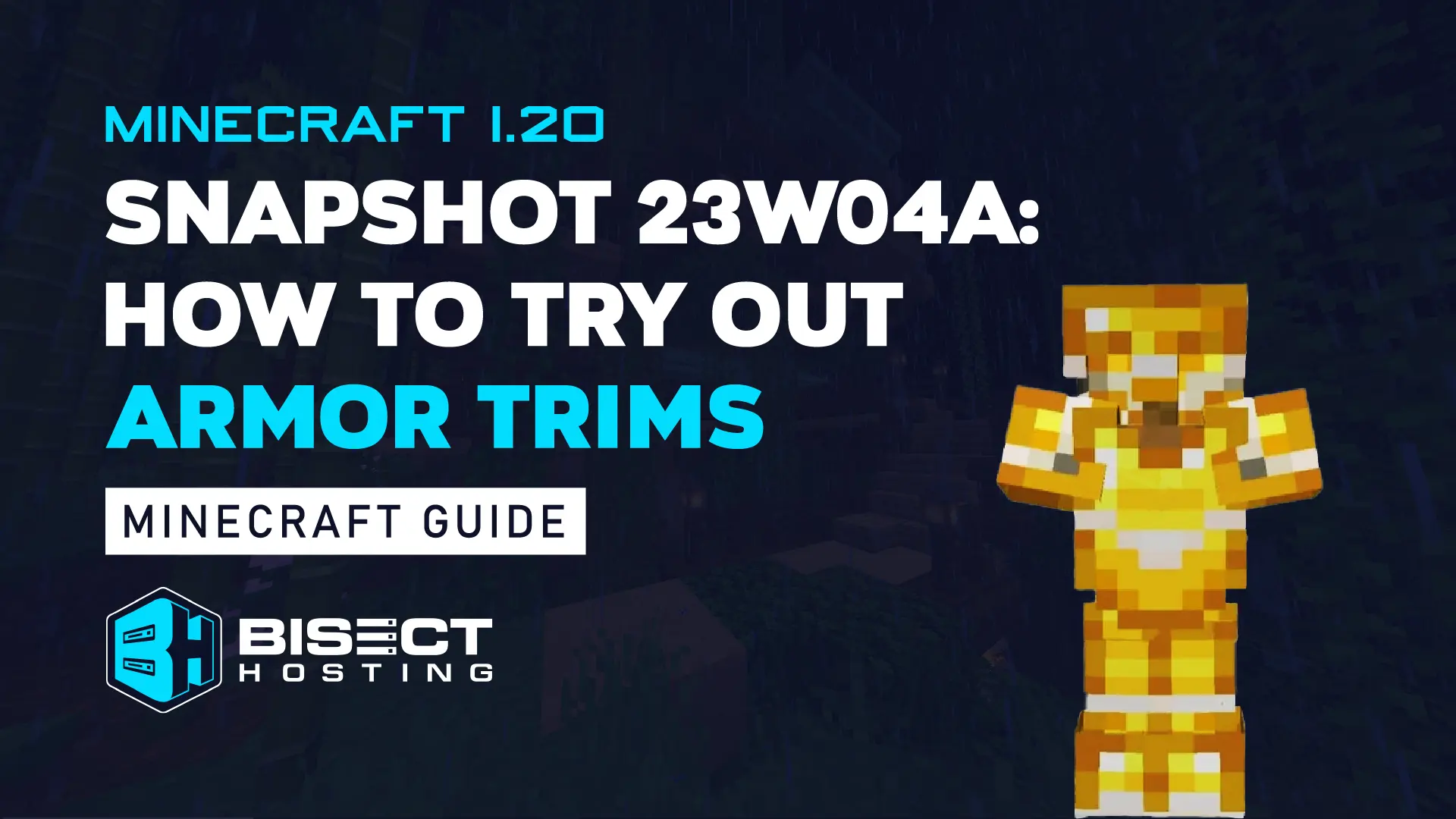 Minecraft 1.20 Snapshot 23W04A: How to Try Out Armor Trims