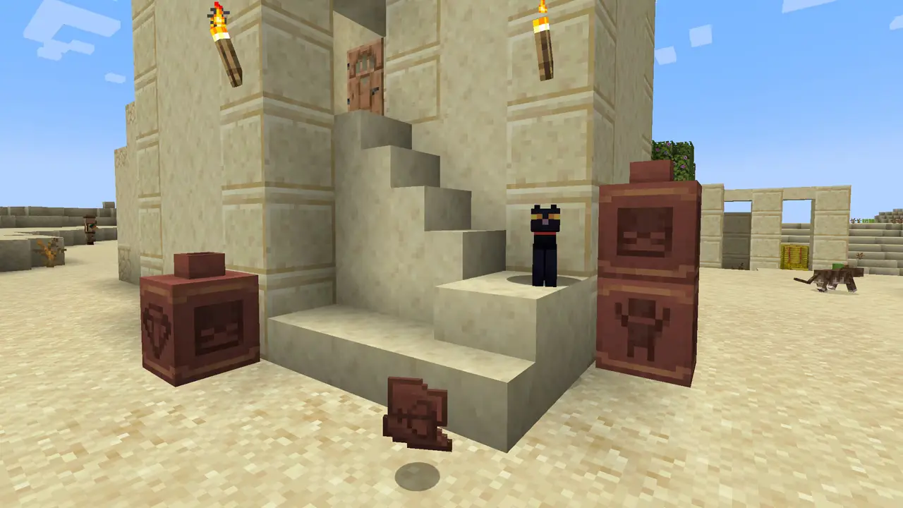 Minecraft 1.20: Archeology Screenshot: Pottery & Pots