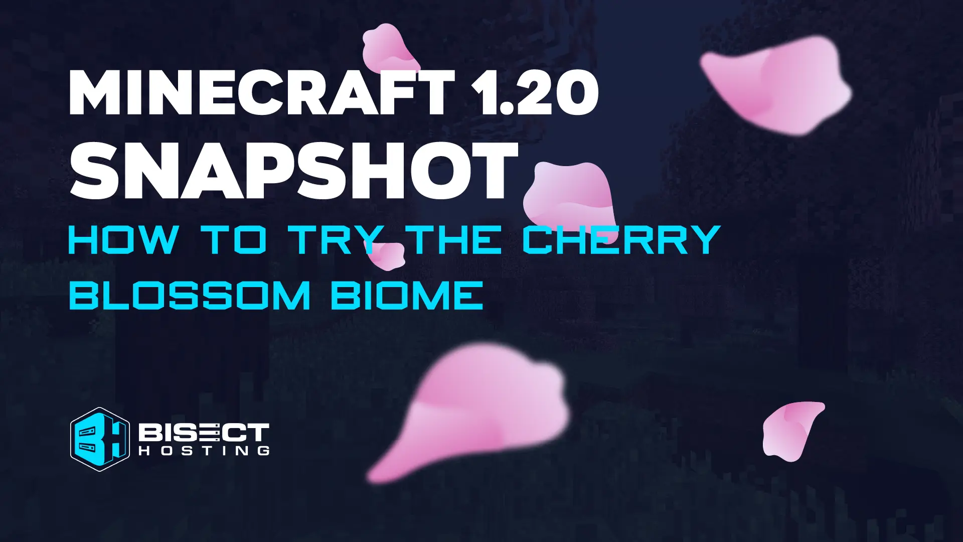 Minecraft 1.20 Snapshot: How to Try the Cherry Blossom Biome