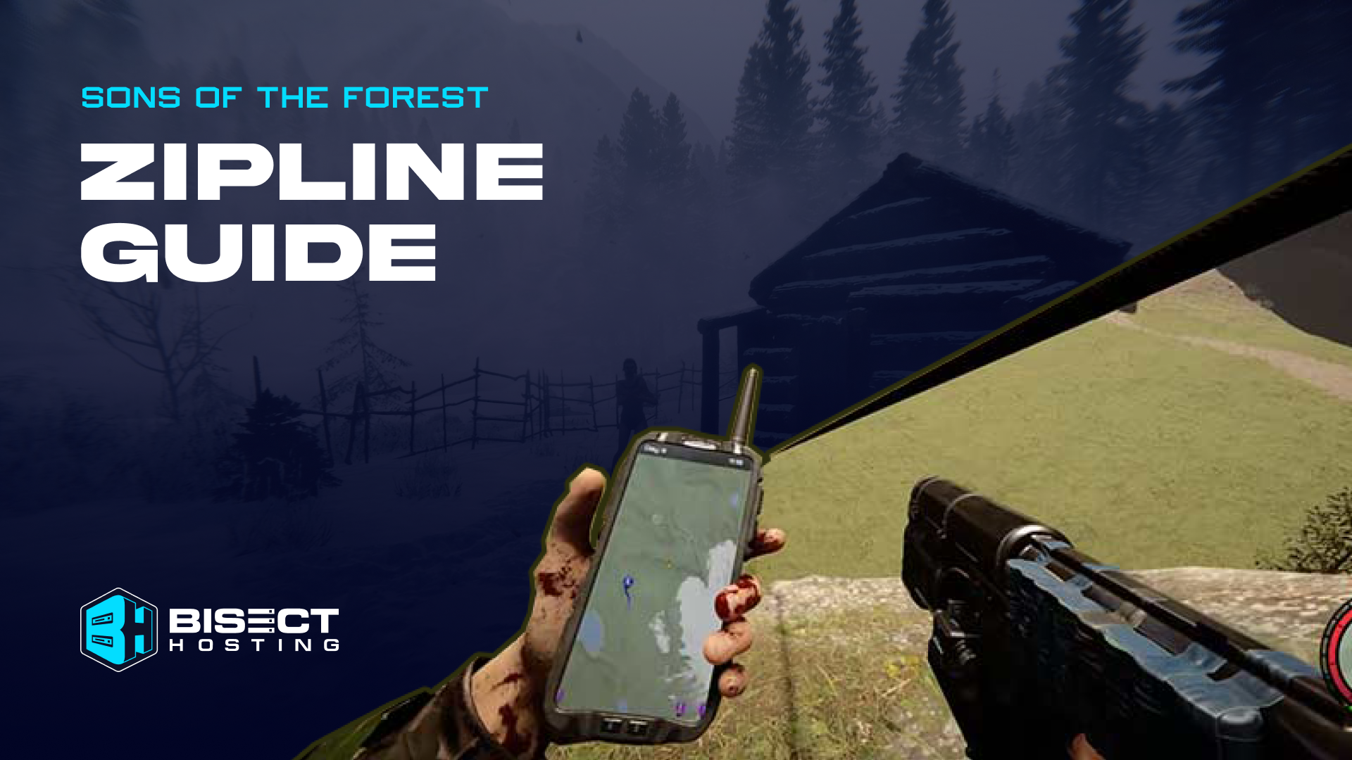 Sons of the Forest Zipline Guide: Rope Gun Location, Requirements, & How to Use