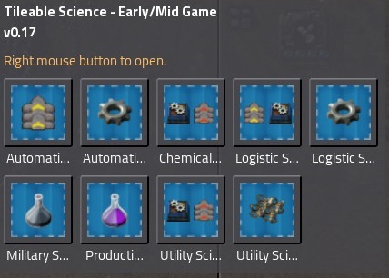 Factorio Tileable Science