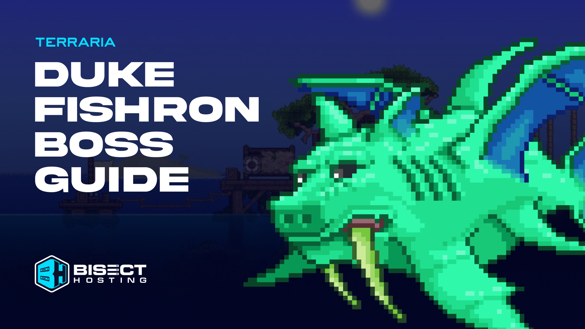 Terraria TODOS os Drops dos Bosses - Duke Fishron