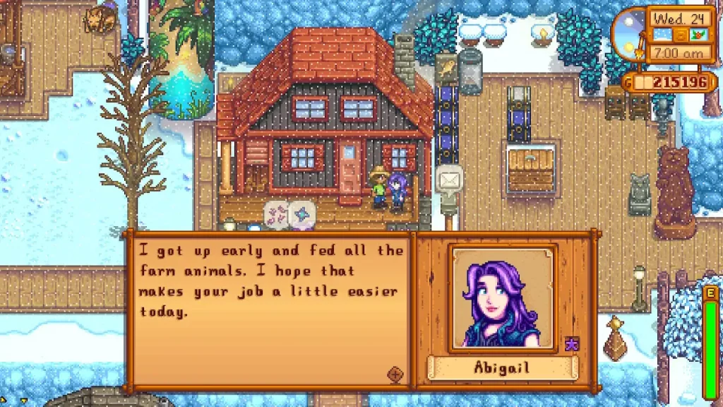 Stardew Valley Abigail Events