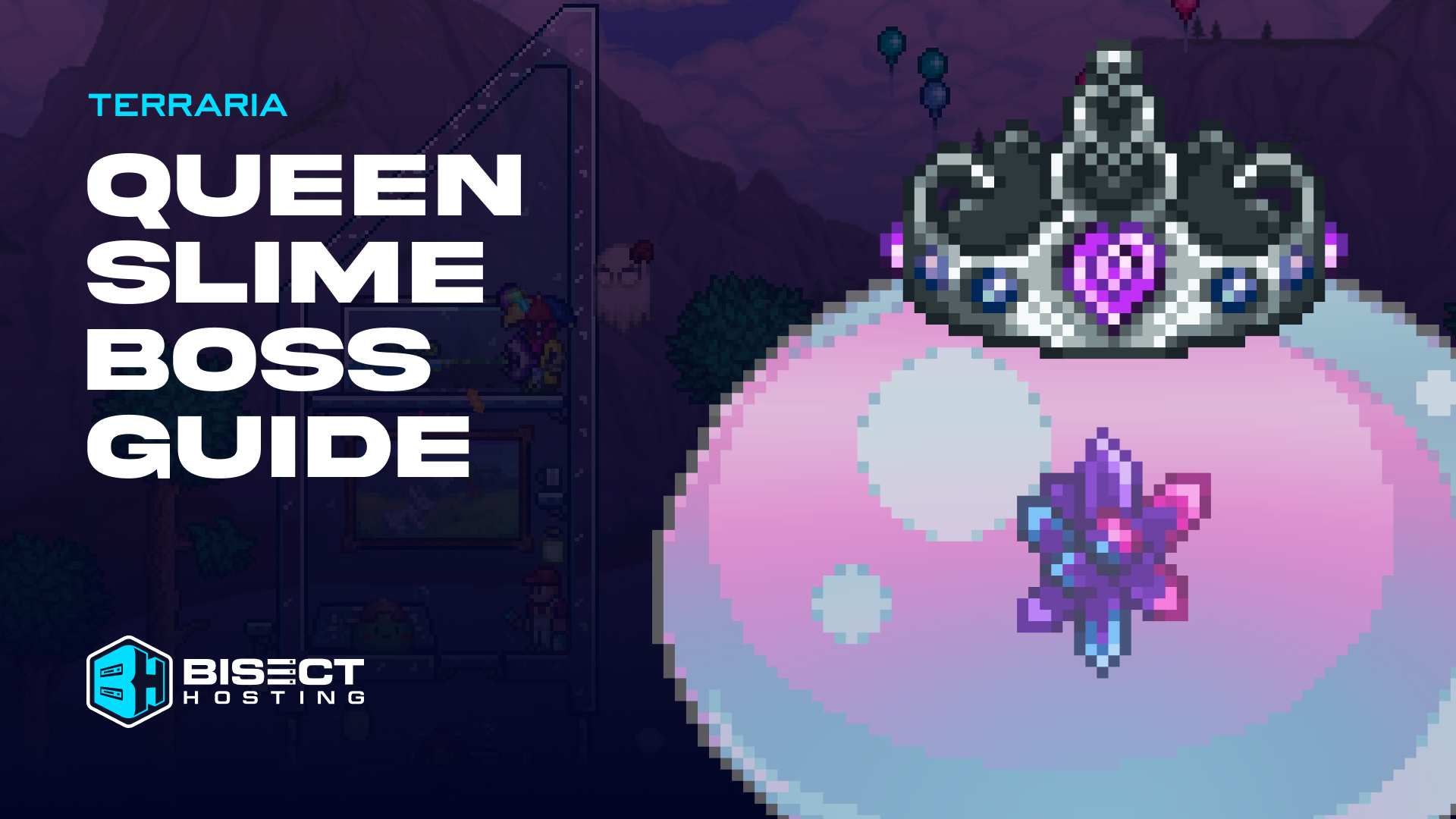 How To Summon And Defeat The Queen Slime Boss In Terraria