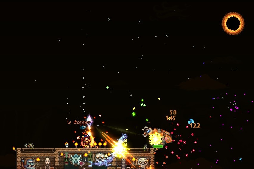 Terraria Mothron Fight
