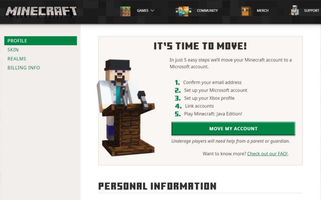 New Minecraft Account Migration Deadline Date Revealed