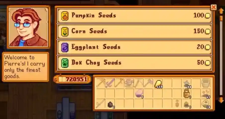 Stardew Valley Fall Crops