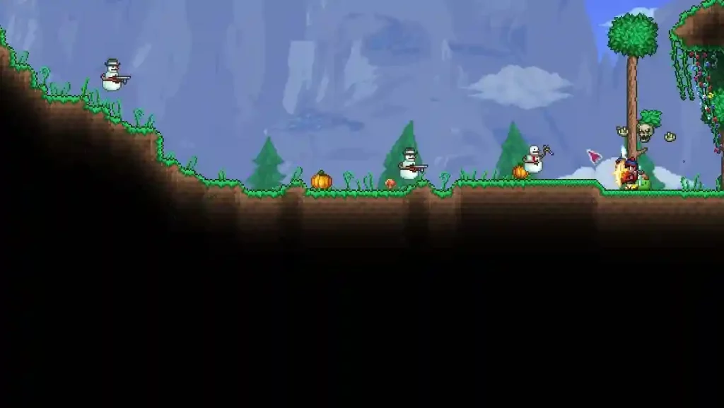 Terraria Frost Legion Enemies and Loot