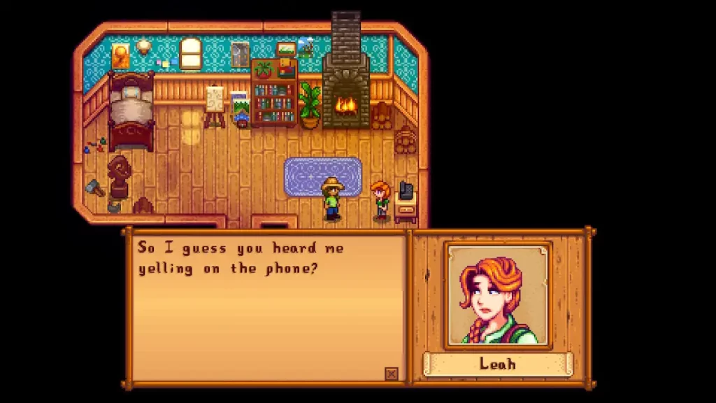 Stardew Valley Leah Heart Event