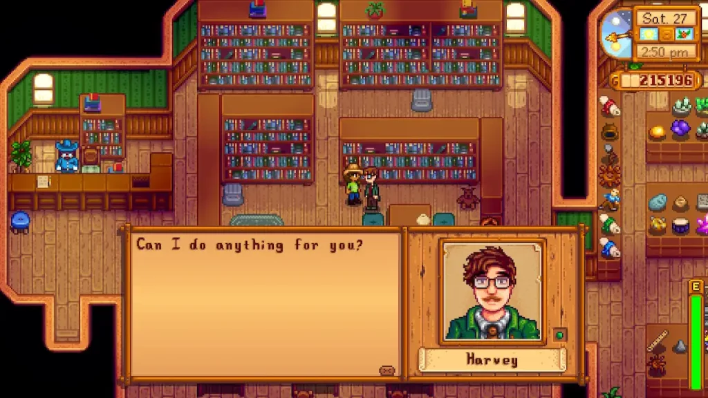 Stardew Valley Harvey Gift Guide