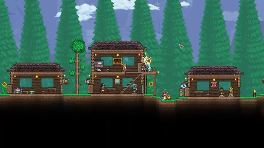 Terraria House Building