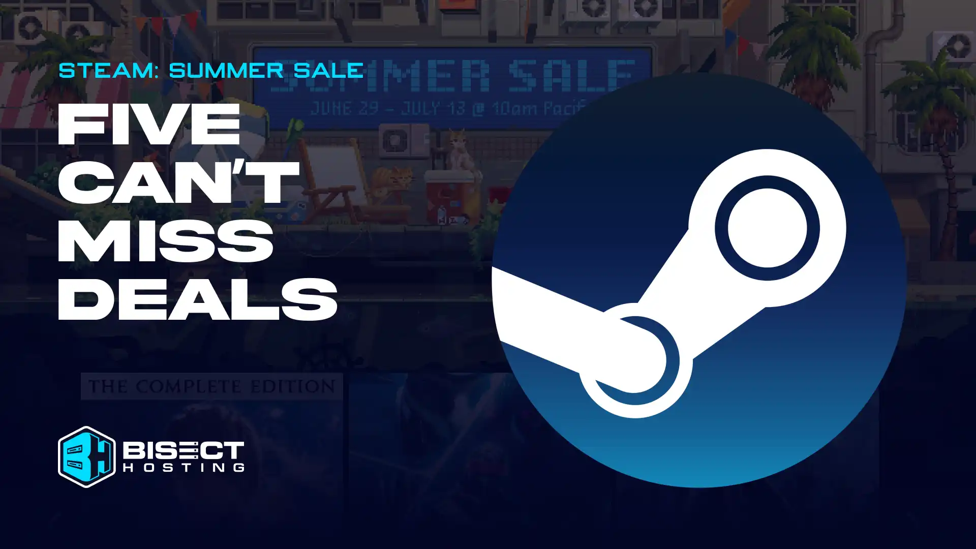 5 Can't Miss Steam Summer Sale Deals: Terraria, Project Zomboid, V Rising, & More